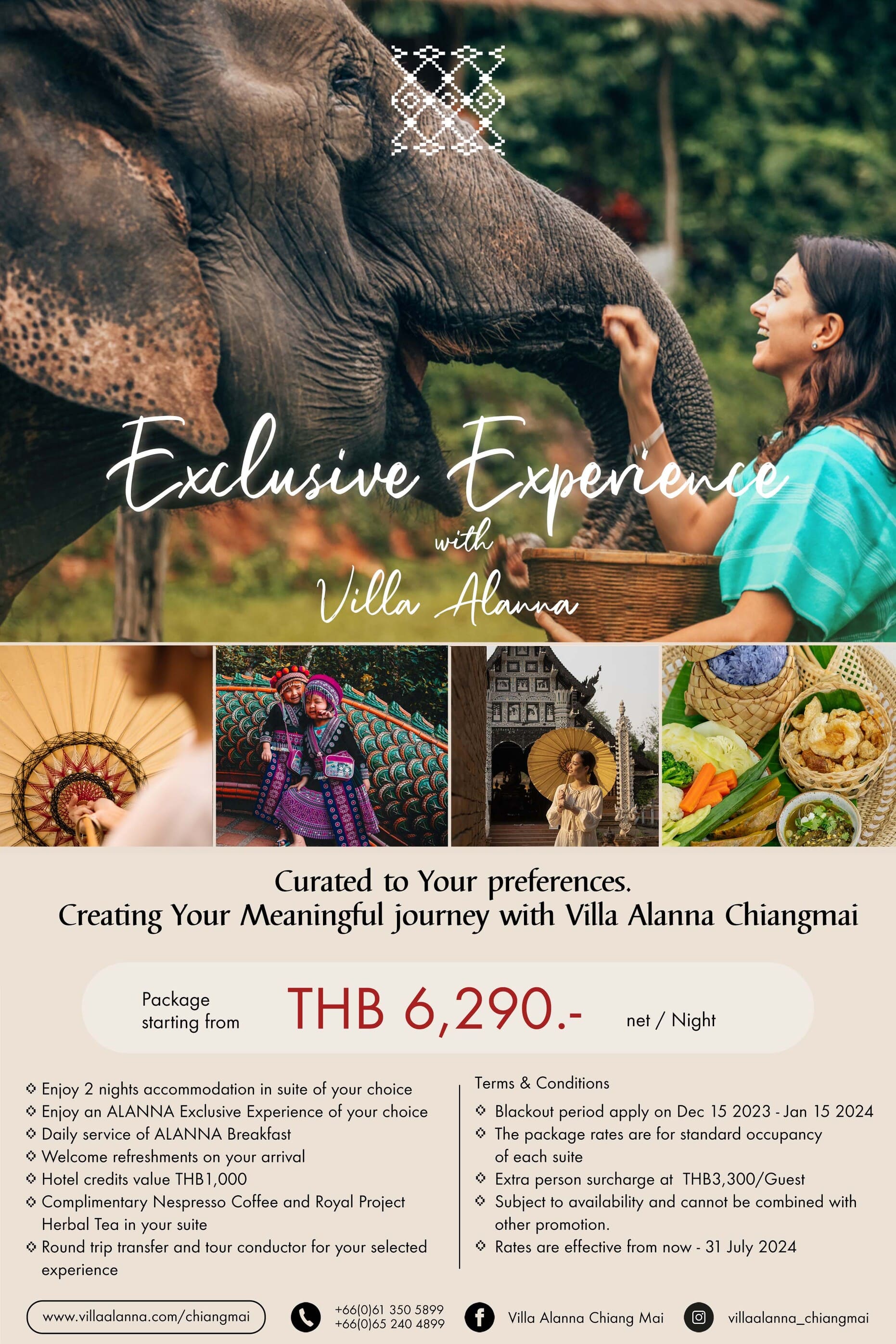 Exclusive Experience | Villa Alanna, Boutique Hotel in Chiang Mai